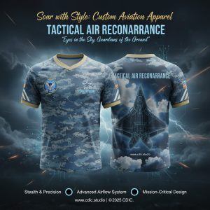 Air Force Jersey Design Service – Custom Military Aviation Sportswear Design | CDIC.Studio