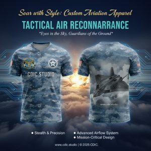 Air Force Jersey Design Service – Custom Military Aviation Sportswear Design | CDIC.Studio