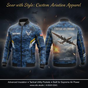 Air Force Jersey Design Service – Custom Military Aviation Sportswear Design | CDIC.Studio