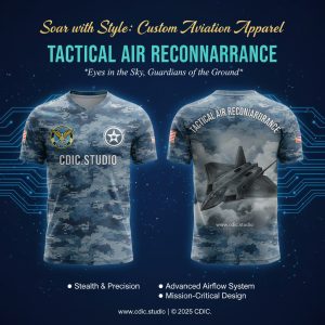 Air Force Jersey Design Service – Custom Military Aviation Sportswear Design | CDIC.Studio