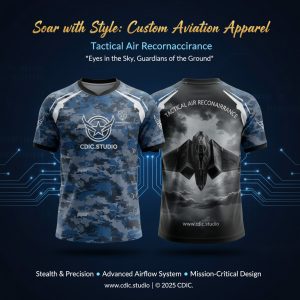 Air Force Jersey Design Service – Custom Military Aviation Sportswear Design | CDIC.Studio