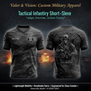 Army Jersey Design Service – Custom Military Tactical Sportswear Design 65-72 | CDIC.Studio