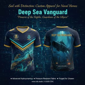 Navy Jersey Design Service – Custom Naval & Marine Tactical Sportswear Design 49-56 | CDIC.Studio