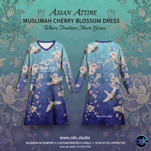 Malaysia Muslimah Jersey Design Service – Custom Sportswear Design 49-56 | CDIC.Studio