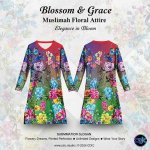 Malaysia Muslimah Jersey Design Service – Custom Sportswear Design 65-72 | CDIC.Studio