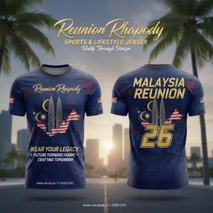 Reunion Jersey Design Service – Custom Athletic & Commemorative Sportswear Design 17-24 | CDIC.Studio