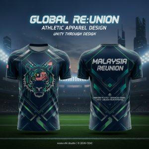 Reunion Jersey Design Service – Custom Athletic & Commemorative Sportswear Design 25-32 | CDIC.Studio
